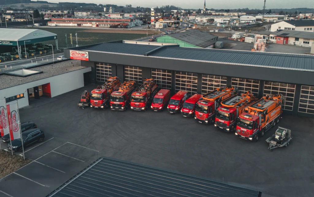 Aichinger Kanal- und Prüfservice – Fuhrpark